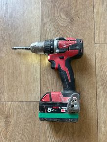 Milwaukee M18 brushless drill