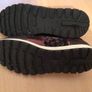 Ladies Pasarela burgundy floral velor and glitter trainers Eu 40 Uk 6.5 Image 5