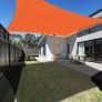 Sun Shade Sail 2m x 3m Rectangular Waterproof Garden Sun Sail Outdoor Patio Party Sunscreen Awning Canopy 98% UV Block With Rope Image 2