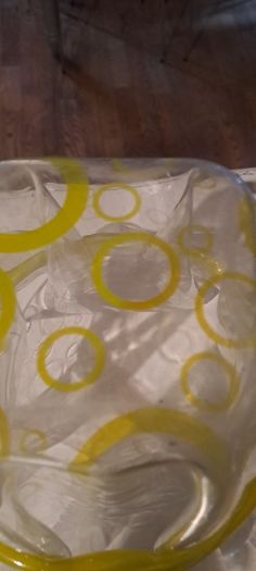 1972 Perspex Handkerchief Bowl Rare