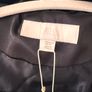 Zara Black Velvet Bomber jacket size M Please see photos Image 4