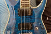 Esp Ltd Mh1000nt - Black Ocean (emg / Gotoh Upgrades)