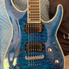 Esp Ltd Mh1000nt - Black Ocean (emg / Gotoh Upgrades)