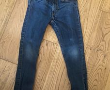 Blue denim kids jeans size 4-5 boy/girl