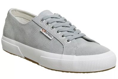 New. SUPERGA Grey Suede. Size 6-7