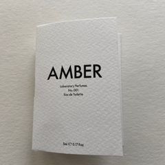 Laboratory perfumes Amber eau de toilette 5 ml