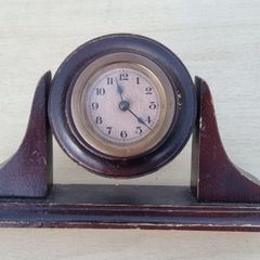 Antique, small desk clock