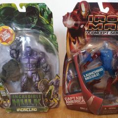 Marvel Incredible Hulk Ironclad/Ironman concept series captain america