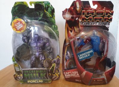 Marvel Incredible Hulk Ironclad/Ironman concept series captain america