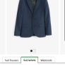 Age 7 boys suit navy 3 piece Image 2