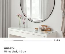 ikea round mirror