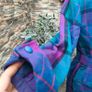 Vintage plaid purple and blue Blazer Dress Image 7