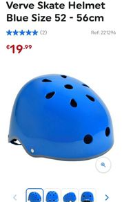 varve skate helmet 52-56 cm
