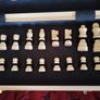 Chess Set Smooth Wood, Ideal Travel Companion Game To Play Together On Image 3
