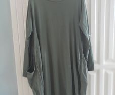 Green Lagenlook Dress