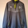 Ireland Rugby Top. Official Canterbury IRFU Mens Half Zip Touchline Top. Collect In Dublin Or Receive Via Post. Image 4