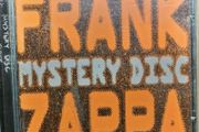 Frank Zappa - Mystery Disc CD
