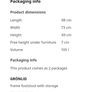 Gronlid Foot Stool/Storage Ottoman Image 2