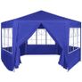 Marquee with 6 Side Walls Blue Image 7