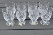 Vintage Set Of 8 Waterford Crystal Juice Glasses