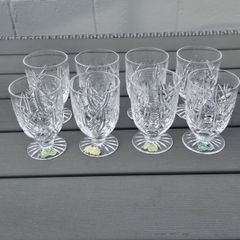 Vintage Set Of 8 Waterford Crystal Juice Glasses