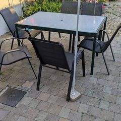 Garden Table and 6 Chairs