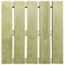 24 pcs Decking Tiles 50x50 cm Wood Green Image 3