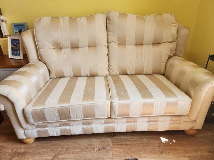 Two identical 2 seater couches