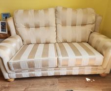 Two identical 2 seater couches