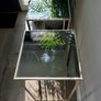 X2 gold mirrored console tables Image 3