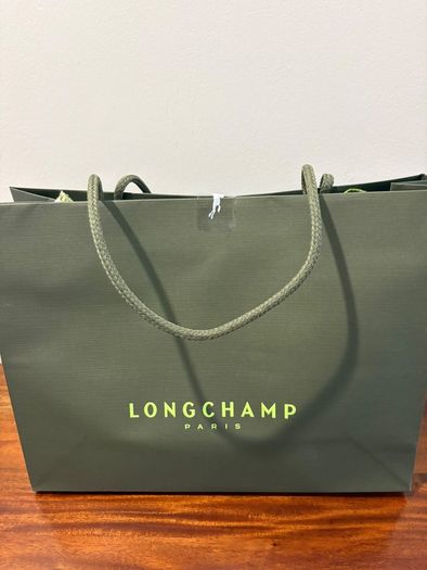 Luxury Designer brand Longchamp black leather bag BRAND NEW