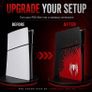 Spider man PS5 slim disc edition face plate accessory Image 4