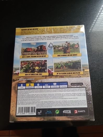 FARMING SIMULATOR 19 Platinum Edition PS4 New Sealed 2019 PAL Sony PlayStation 4