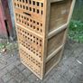 Walnut Bathroom Laundry Stand Image 2