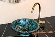 Hand painted sink