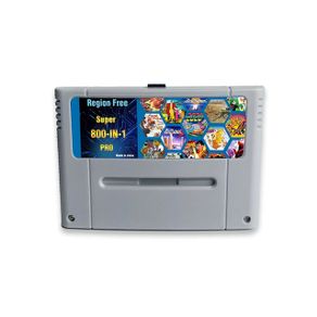 Snes Nes Console DIY SAVE 800 in 1 Super China Pro Remix Game Card For 16 Bit Game Console Game Cartridge Support all USA/EUR/Japan Consoles