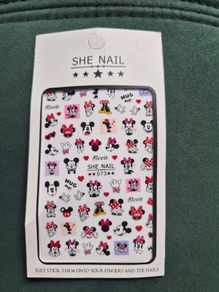 disney mickey minnie mouse nail art stickers