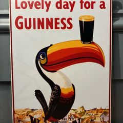 Guinness Tin Metal Sign