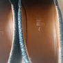 Designer Jimmy Choo leather glitter flats loafers slip on shoes 7.5-8 UK 41 EUR Image 7