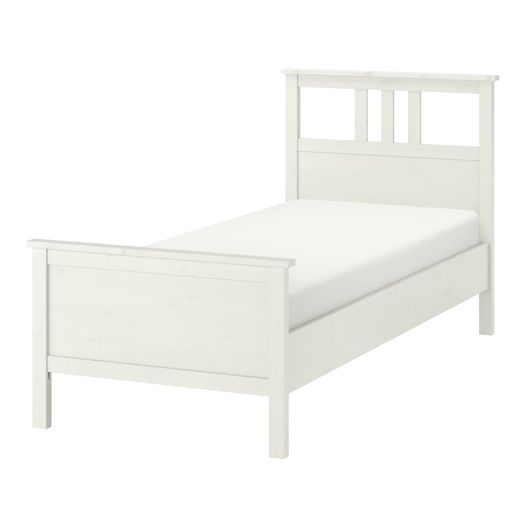 Ikea Hemnes bed and Acrehamn mattress- single