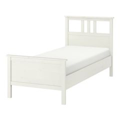 Ikea Hemnes bed and Acrehamn mattress- single