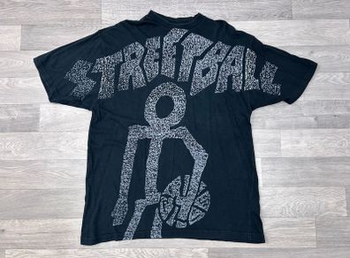 Rare Vintage 90s Adidas Streetball AOP T Shirt Tee Mens Large Oversized