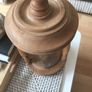 antique nautical wooden quartz clock Image 4