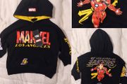 Marvel Iron Man Hooded Top New With Tags