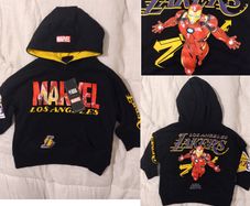 Marvel Iron Man Hooded Top New With Tags