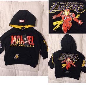 Marvel Iron Man Hooded Top New With Tags
