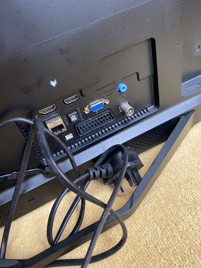TV and DVD player