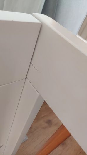Maya Mini Cot bed perfect for a small space