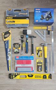 DeWalt, Estwing, Stanley Fatmax, Komelon, Faithfull, Draper & Hilka Woodworkers Hand Tool Set