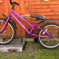 Apollo junior envy hybrid purple bike